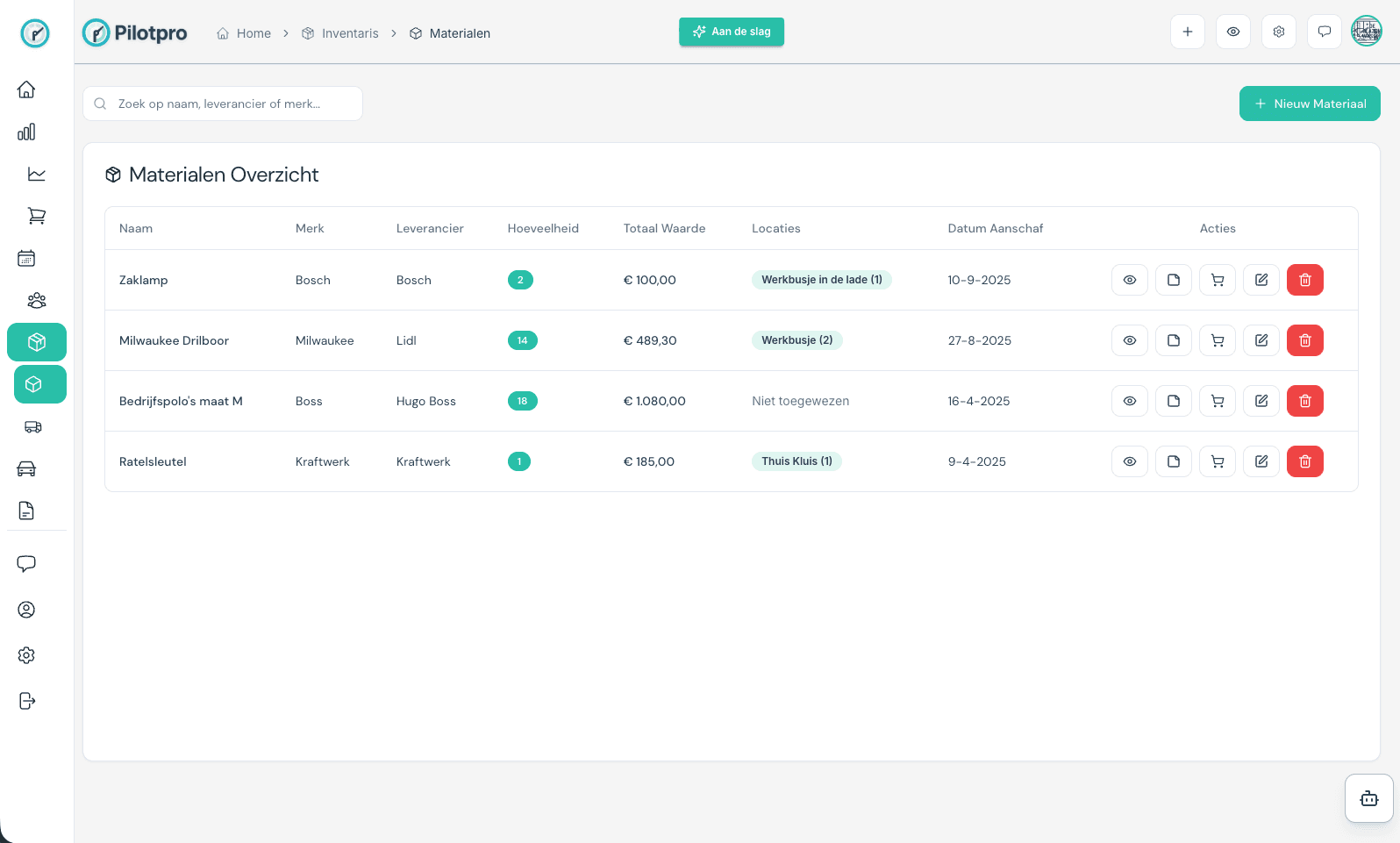 icon related to Materialen