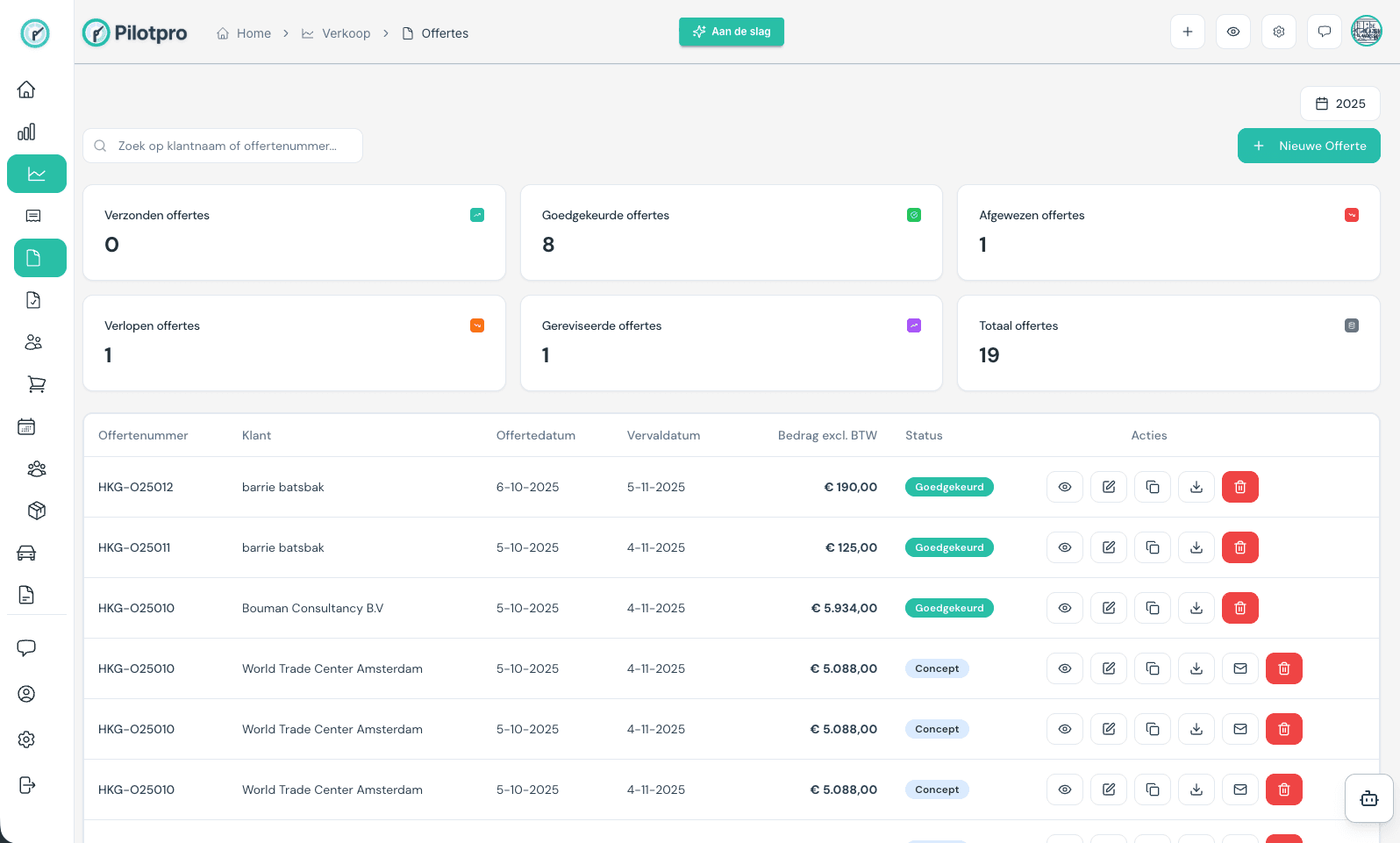 icon related to Offertes maken