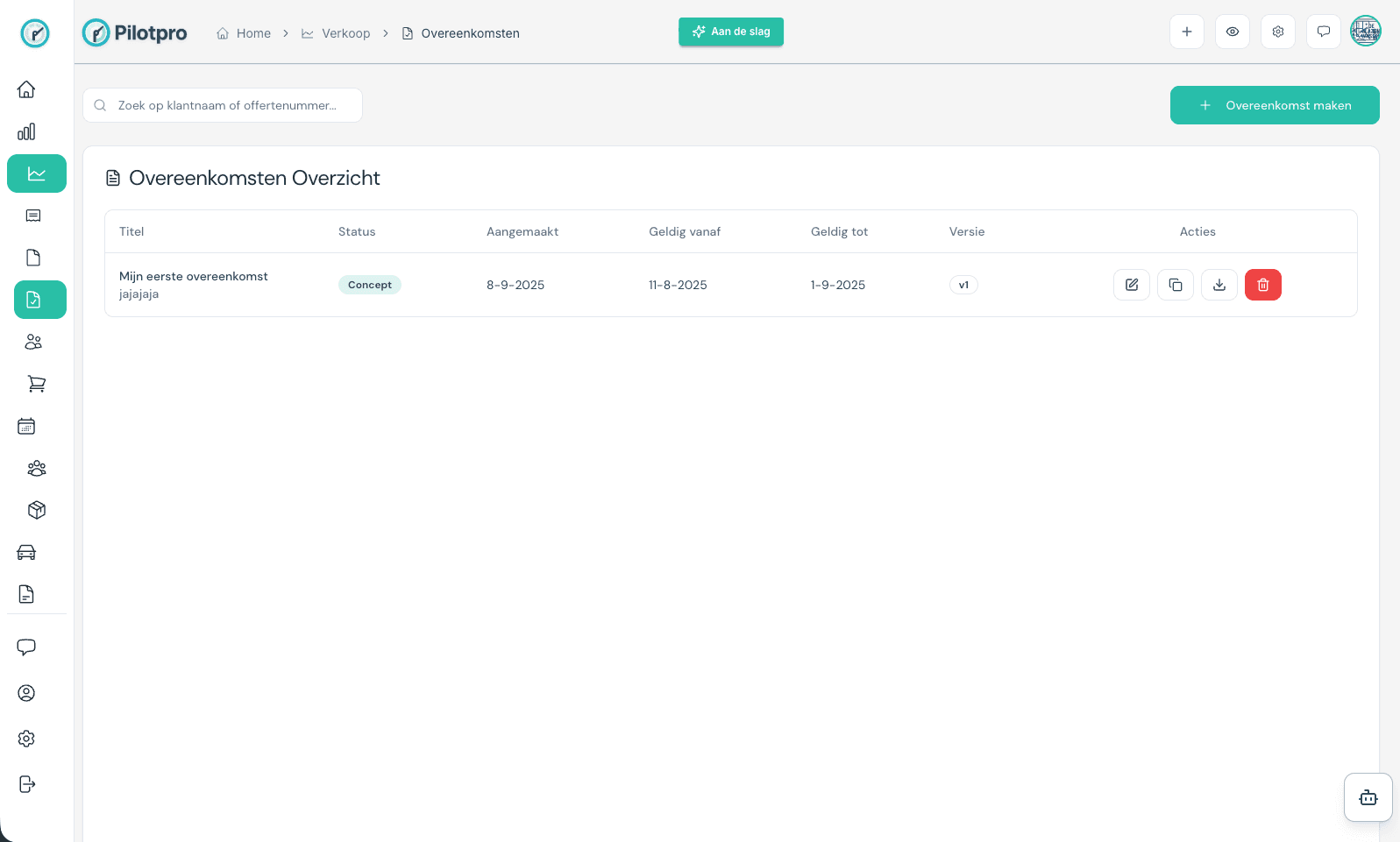 icon related to Overeenkomsten