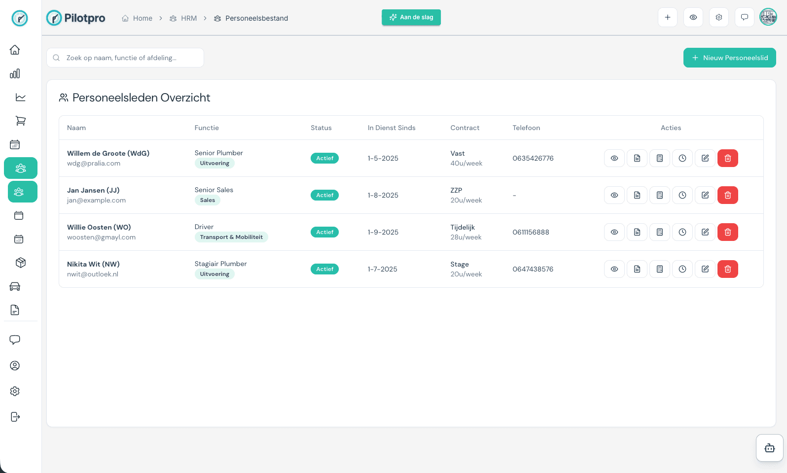 icon related to Personeelsbestand